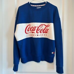 Tommy Hilfiger x Coca Cola - Royal Blue Crewneck Sweatshirt